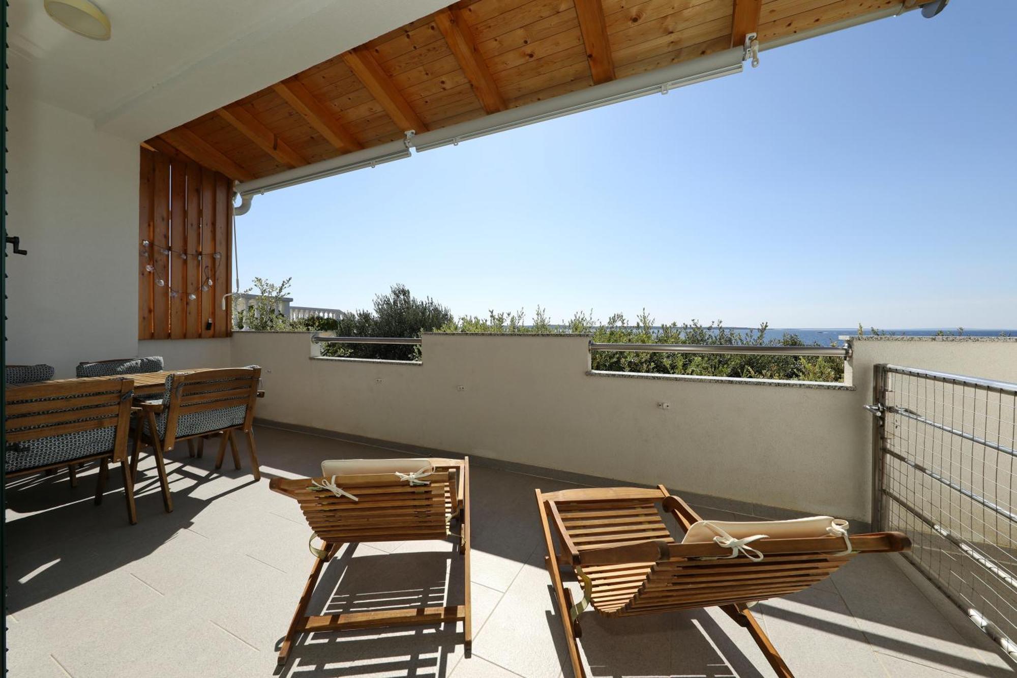 Horizonte Apartman Mandre Dış mekan fotoğraf