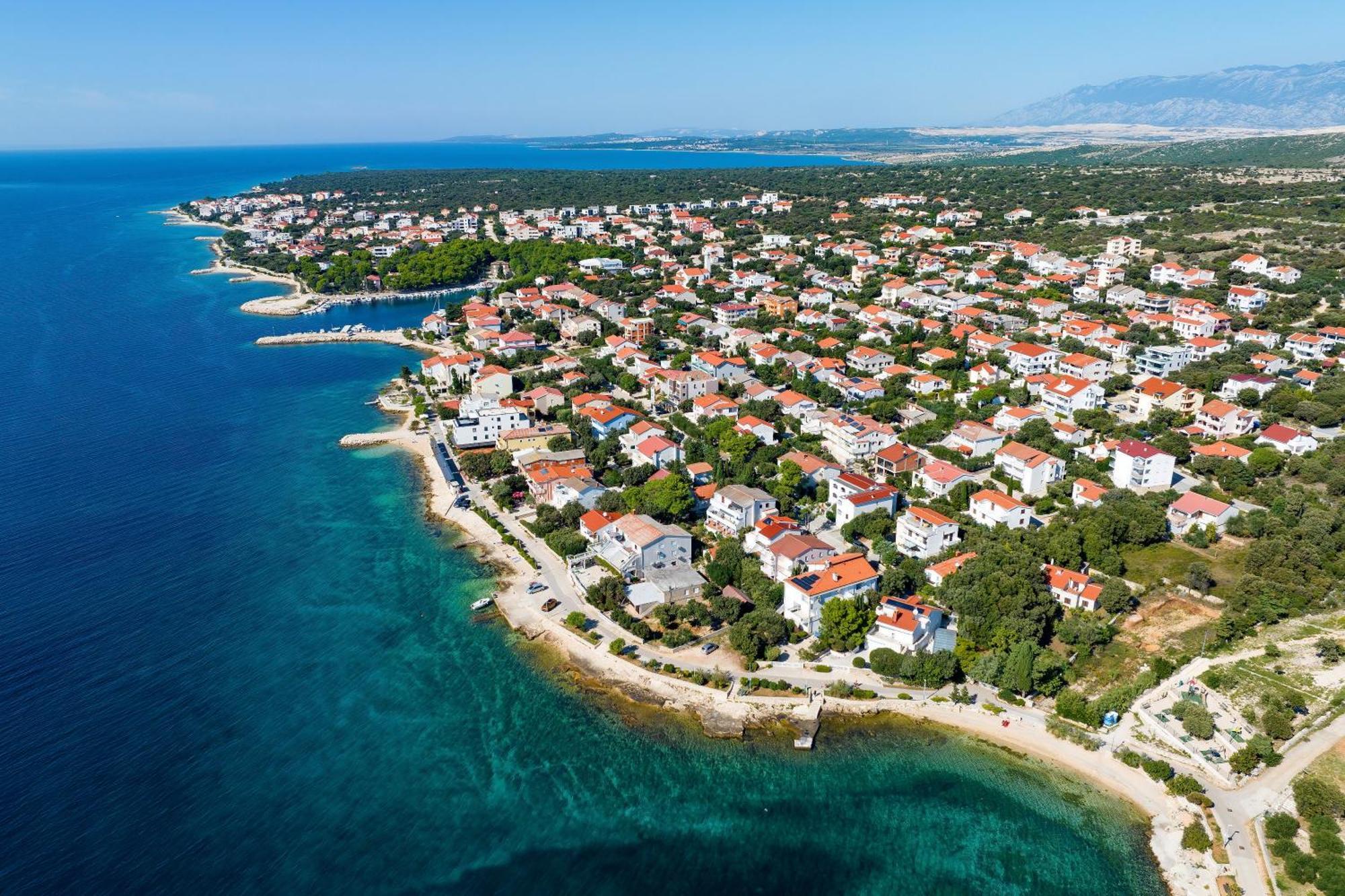 Horizonte Apartman Mandre Dış mekan fotoğraf