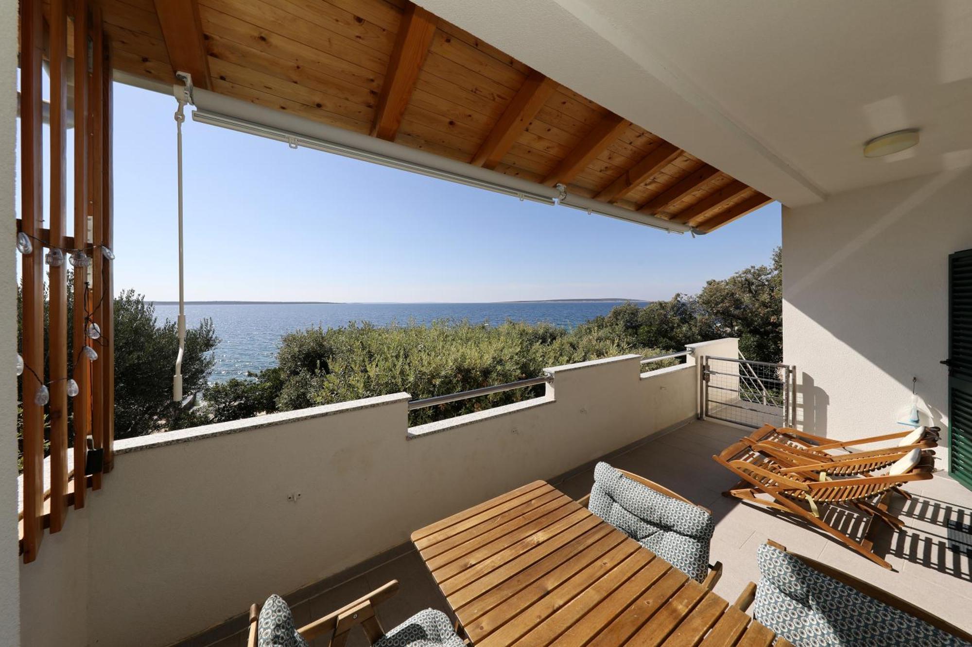 Horizonte Apartman Mandre Dış mekan fotoğraf