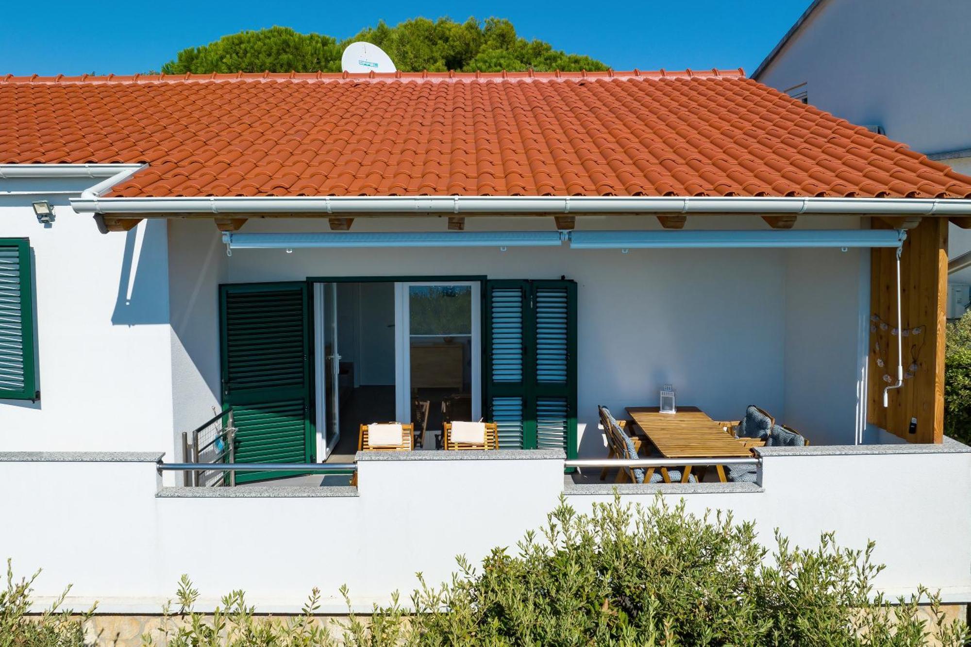 Horizonte Apartman Mandre Dış mekan fotoğraf